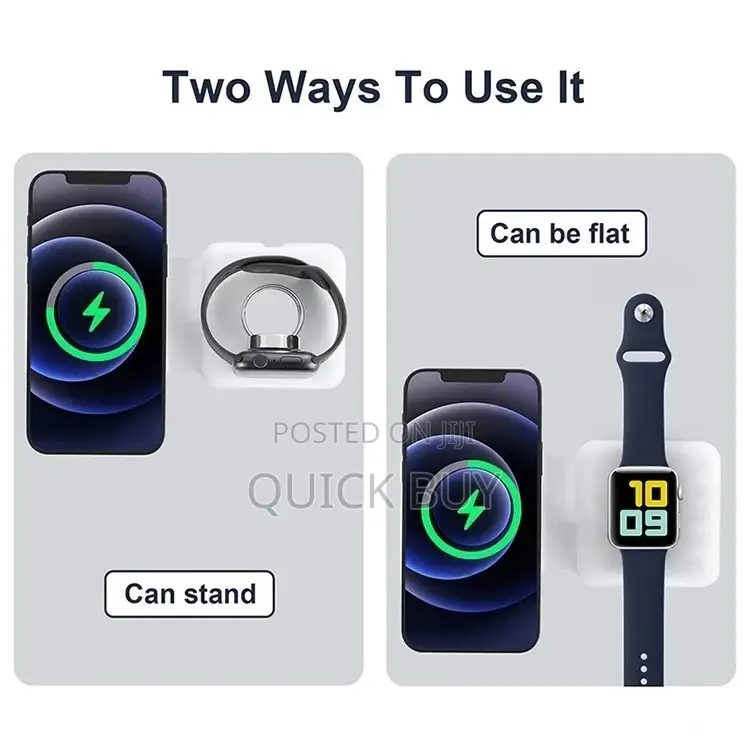2 in 1 Duo Magnetic Charging Dock for iPhone and Airpods