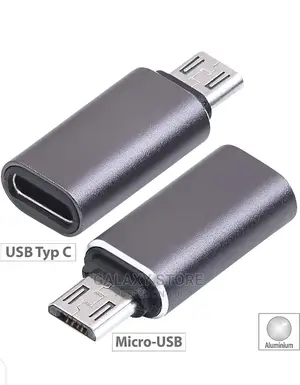 Type C to Micro USB (Smart Phone Pin) Adapter