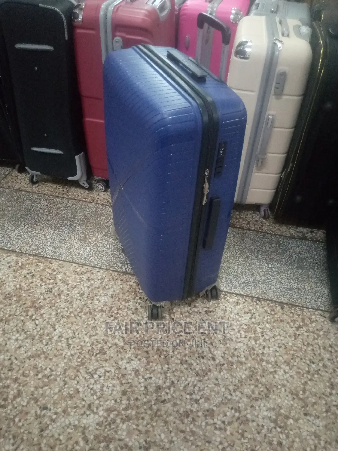 Original Plastic Suitcase Large( Purple)