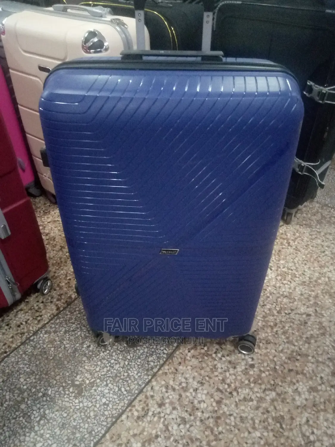 Original Plastic Suitcase Large( Purple)