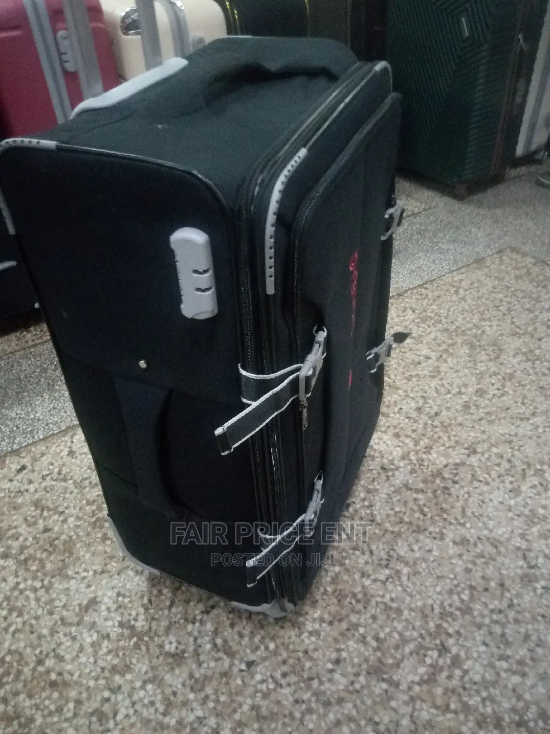 Cloth Suitcase Large ( Black)