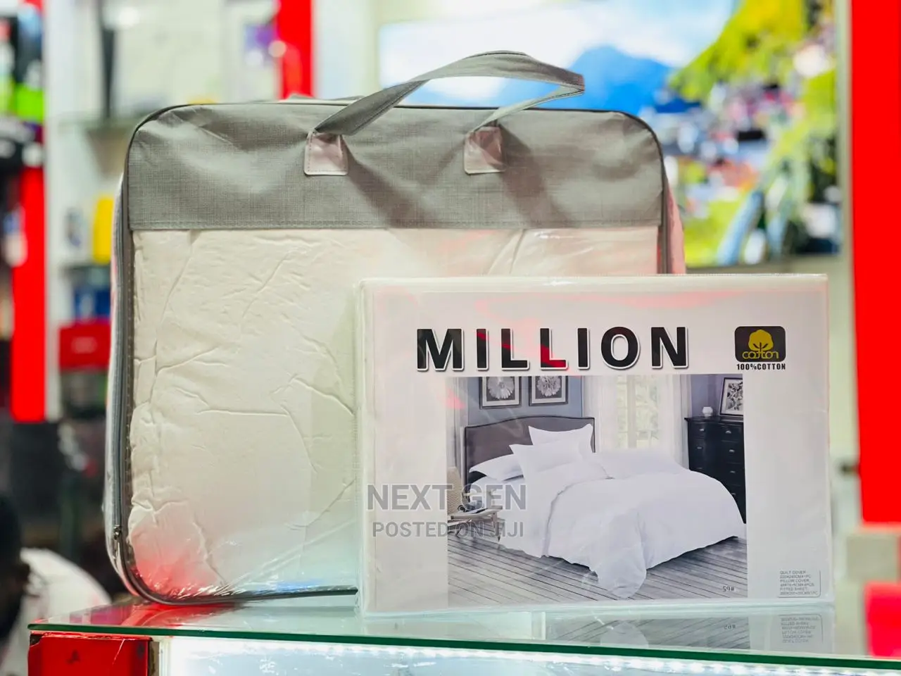 Million Duvet + a Bedsheet White