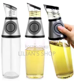 Press and Measure Oil Despenser Bottle