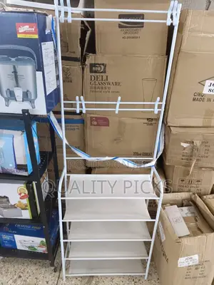 Hat and Shoe Rack.