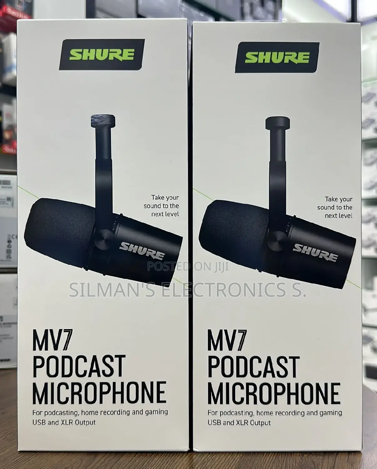 Shure Mv7 Podcast Microphone