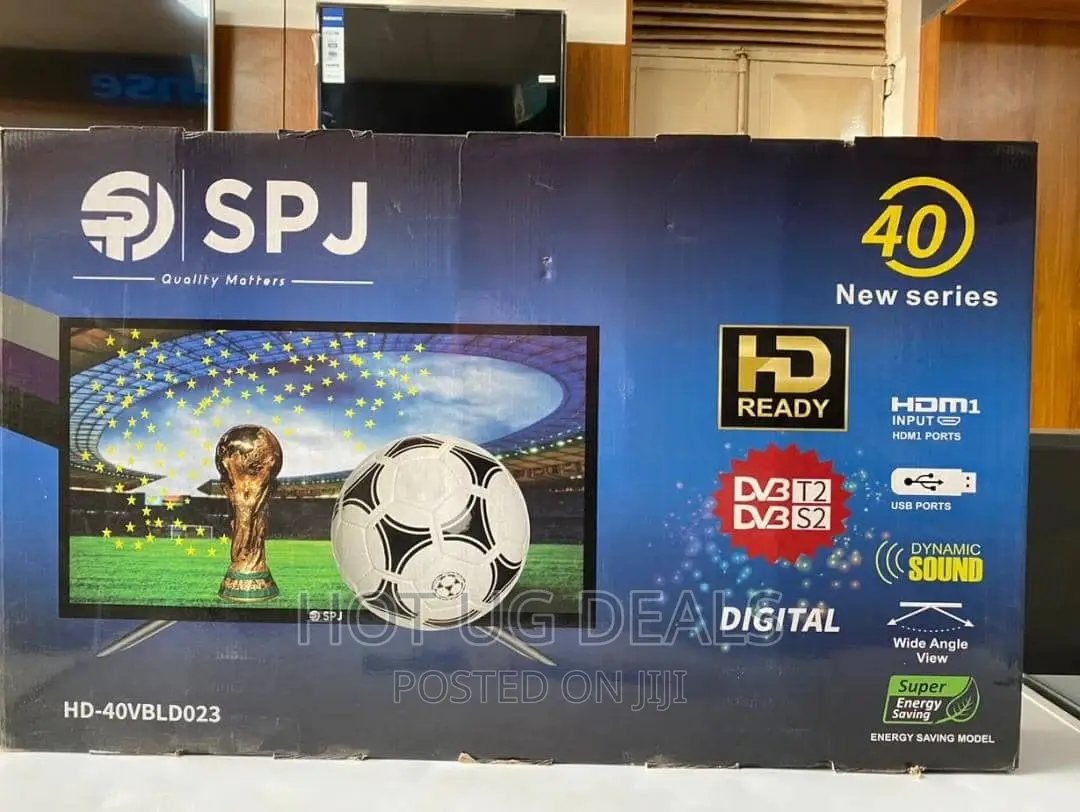 40inch SPJ LED Digital Tv to Air Inbuilt Decorder -Black