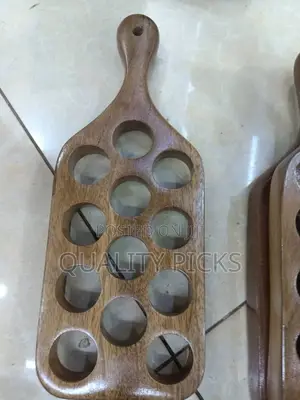 Wooden Glass Holder