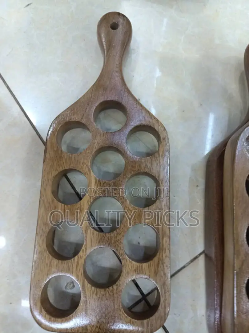 Wooden Glass Holder