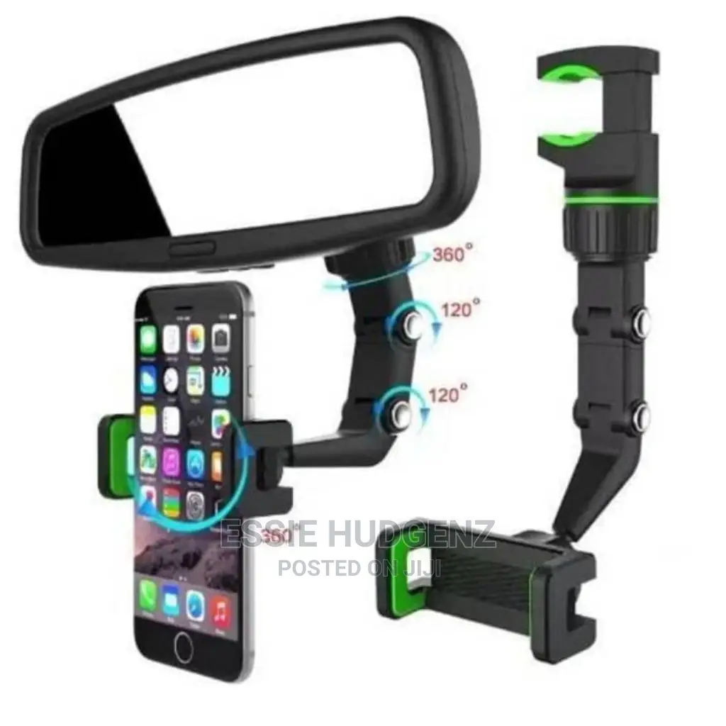 360° Universal Rear View Mirror Phoneholder-Car Phone Holder