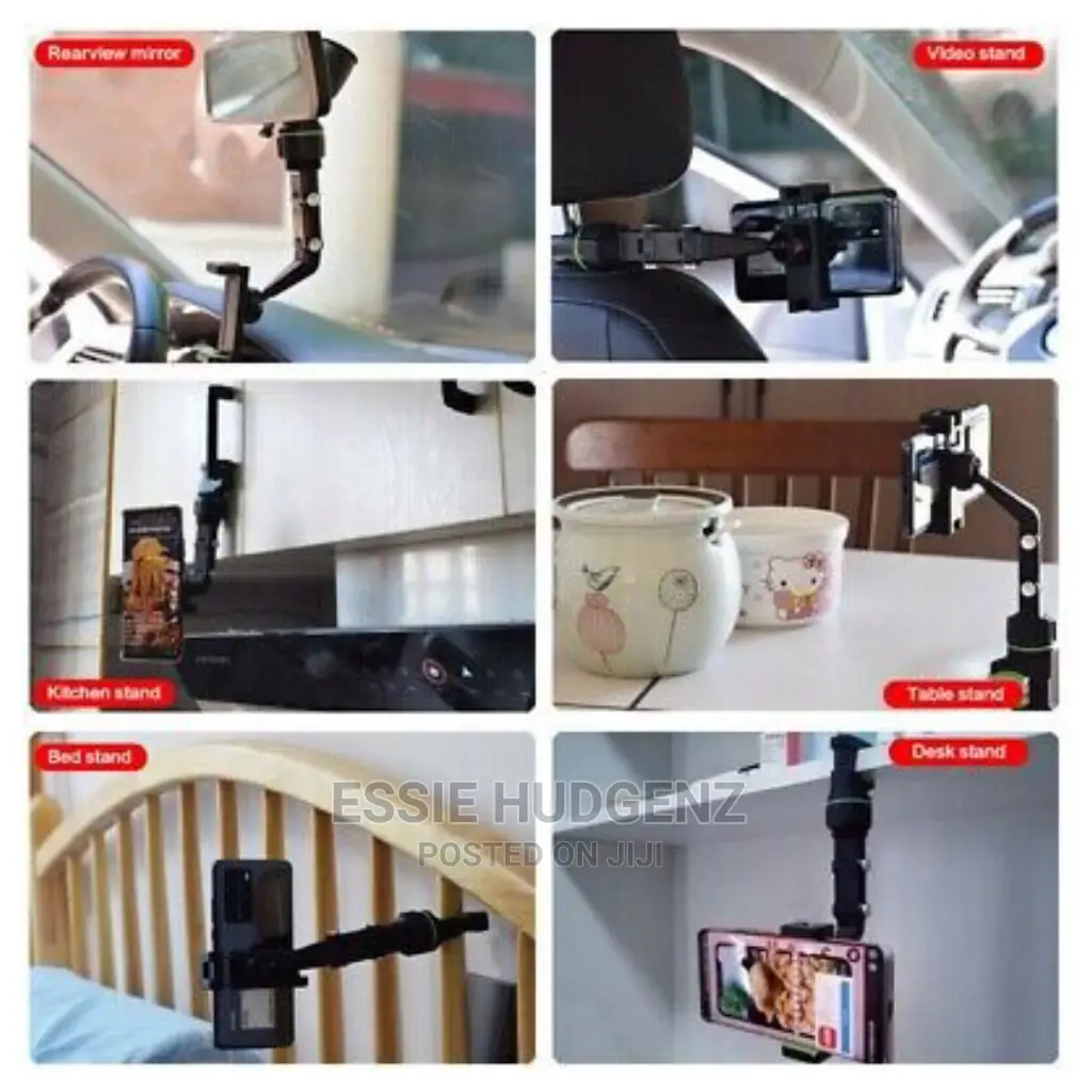 360° Universal Rear View Mirror Phoneholder-Car Phone Holder