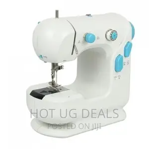 Two Speed Household Sewing Machine With Light -white