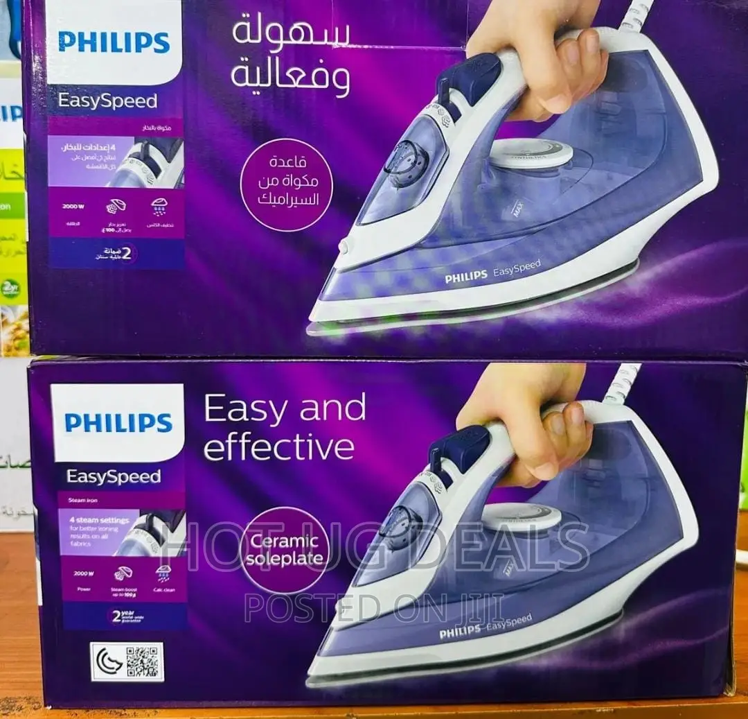 Philips Speed Steam Iron - Blue