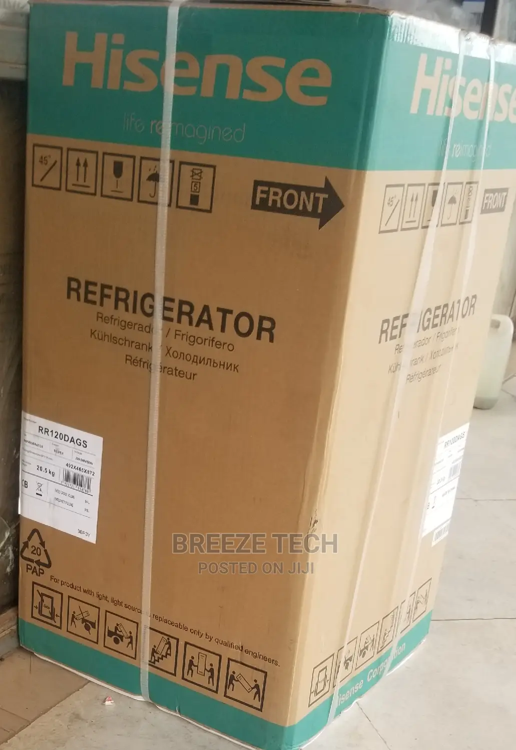 Hisense Refrigelator 120 Ltrs