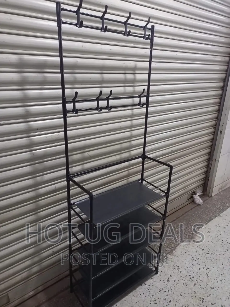 Multi- Functional Hat Stand With 5 Tier Shoe Rack Organiser
