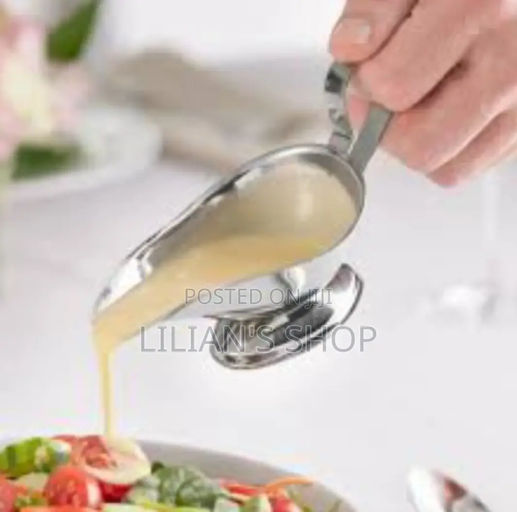 Metallic Sauce Boat