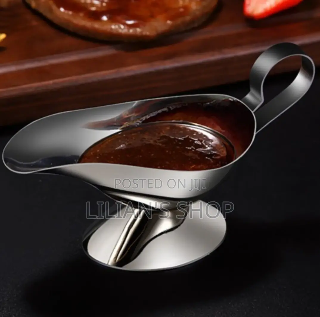 Metallic Sauce Boat