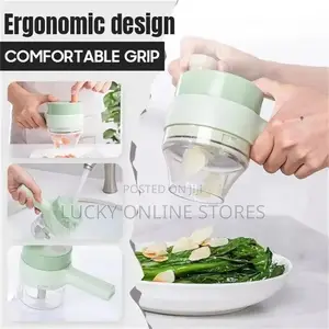4in1 Rechargeable Vegetable Cutter