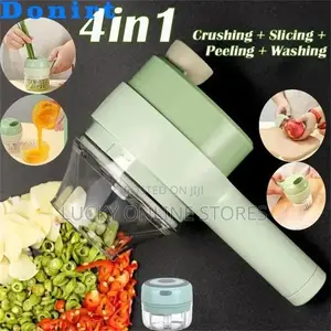 4in1 Rechargeable Vegetable Cutter