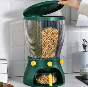 Multifunction Cereal Storage Rotating Barrel
