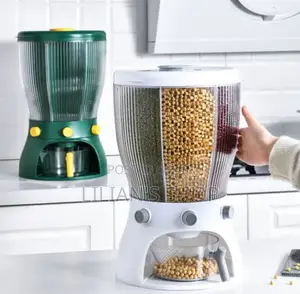 Multifunction Cereal Storage Rotating Barrel