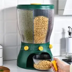 Multifunction Cereal Storage Rotating Barrel