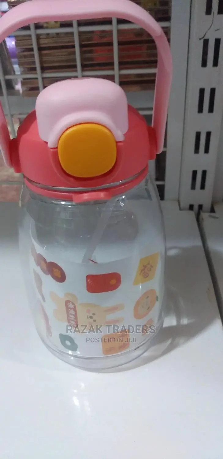 1300ml Plastic Water Bottle Baby Bear Durable Bottles