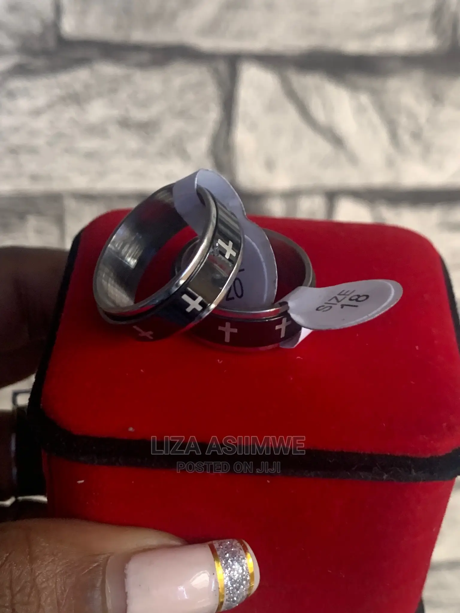 Crossed Out Designer Rings Available