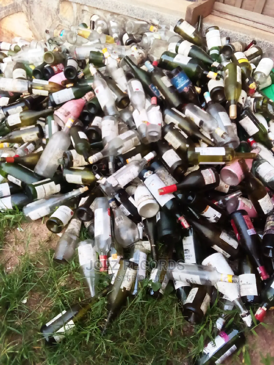 All Vintage Wine And Whisky Empty Bottles