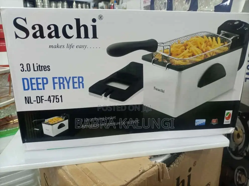 Stainless Steel Deep Fryer Saachi 3 L