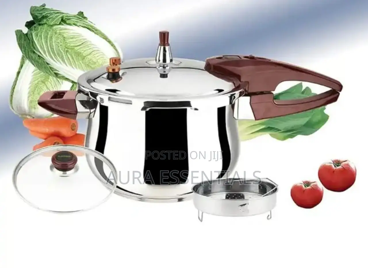 5litres Stainless Steel Pressure Cooker With Steamer