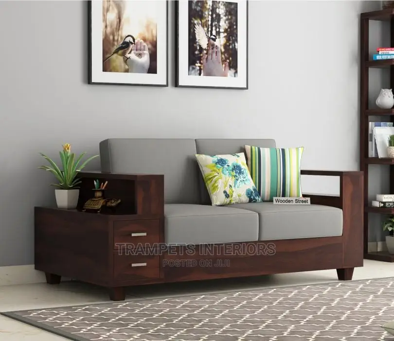 Sofa Couch/ Wooden Sofa
