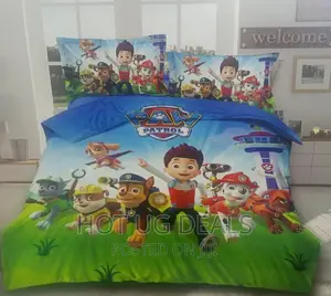 3pc Kids 4*6 Characterduvet
✓1pillowcase
✓1bedsheet