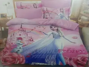 3pc 4by6 Kids Duvet ✓1pillowcase ✓1bedsheet - Queen