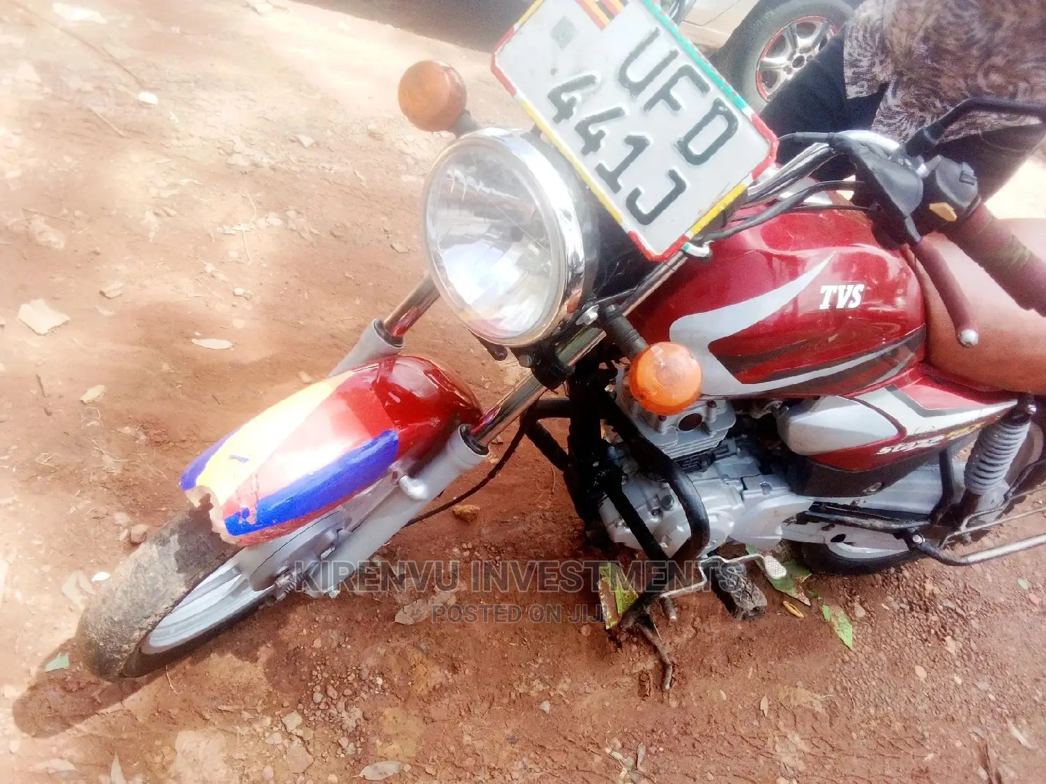 TVS HLX 125 2017 Orange