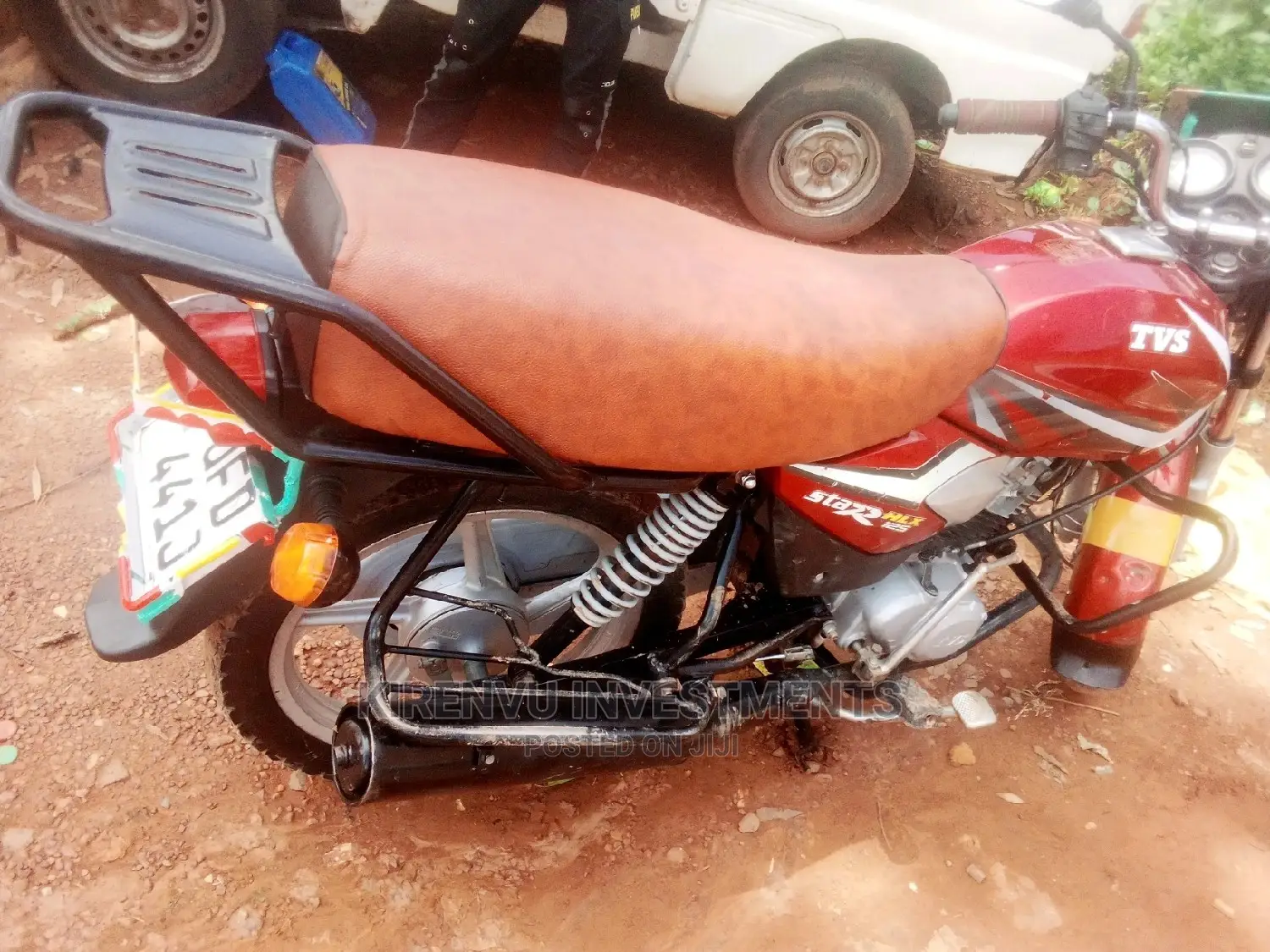 TVS HLX 125 2017 Orange