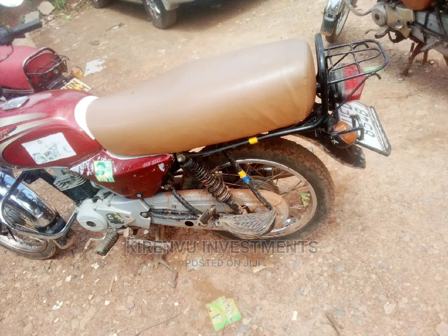 Bajaj Boxer BM100ES 2015 Red
