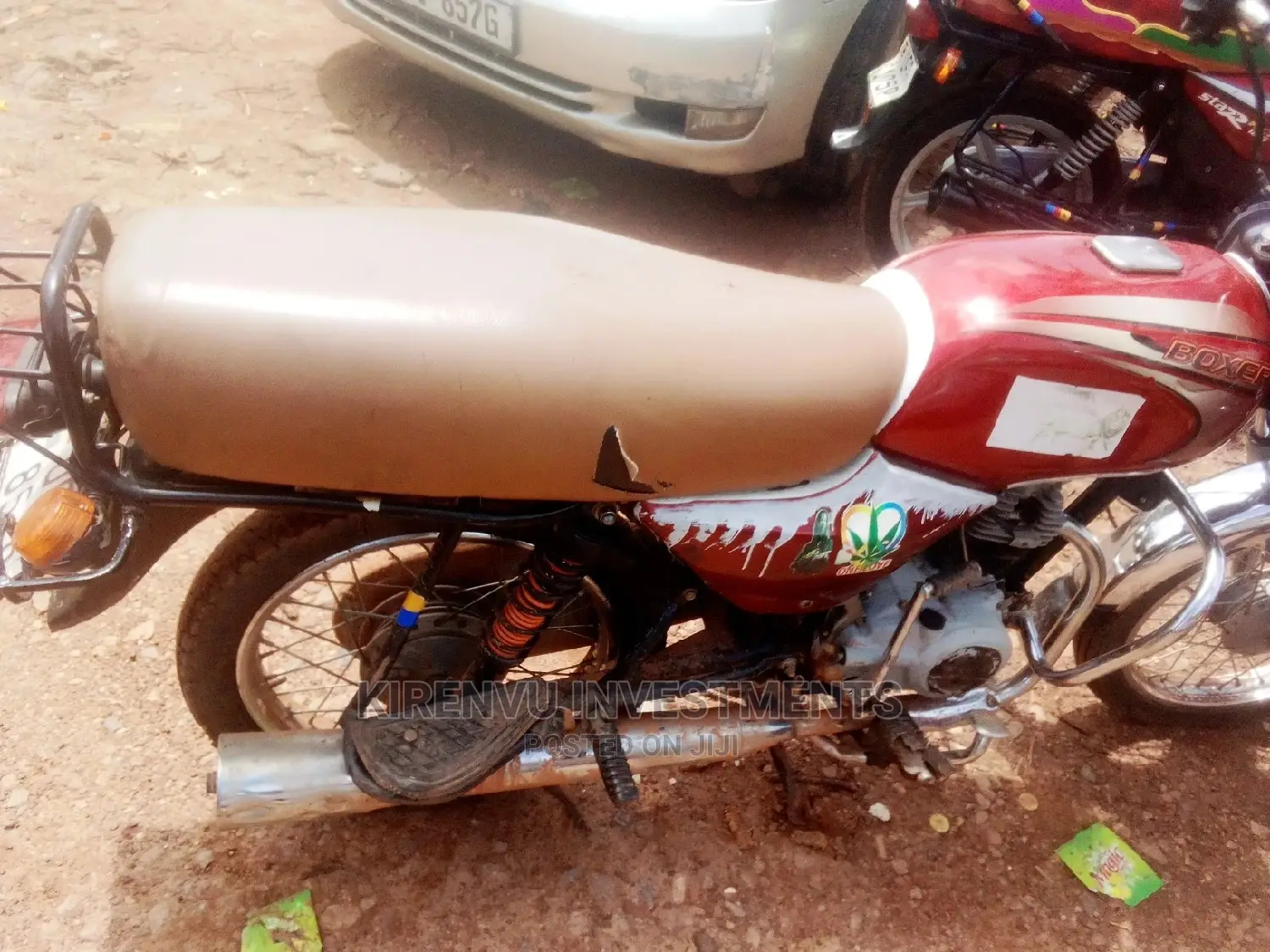 Bajaj Boxer BM100ES 2015 Red