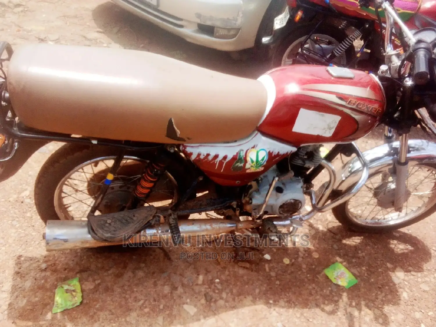 Bajaj Boxer BM100ES 2015 Red