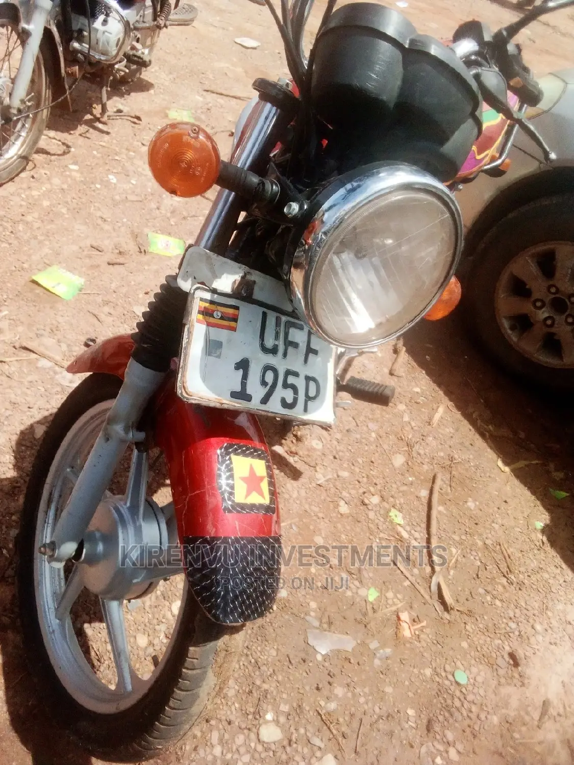 TVS HLX 125 2016 Orange