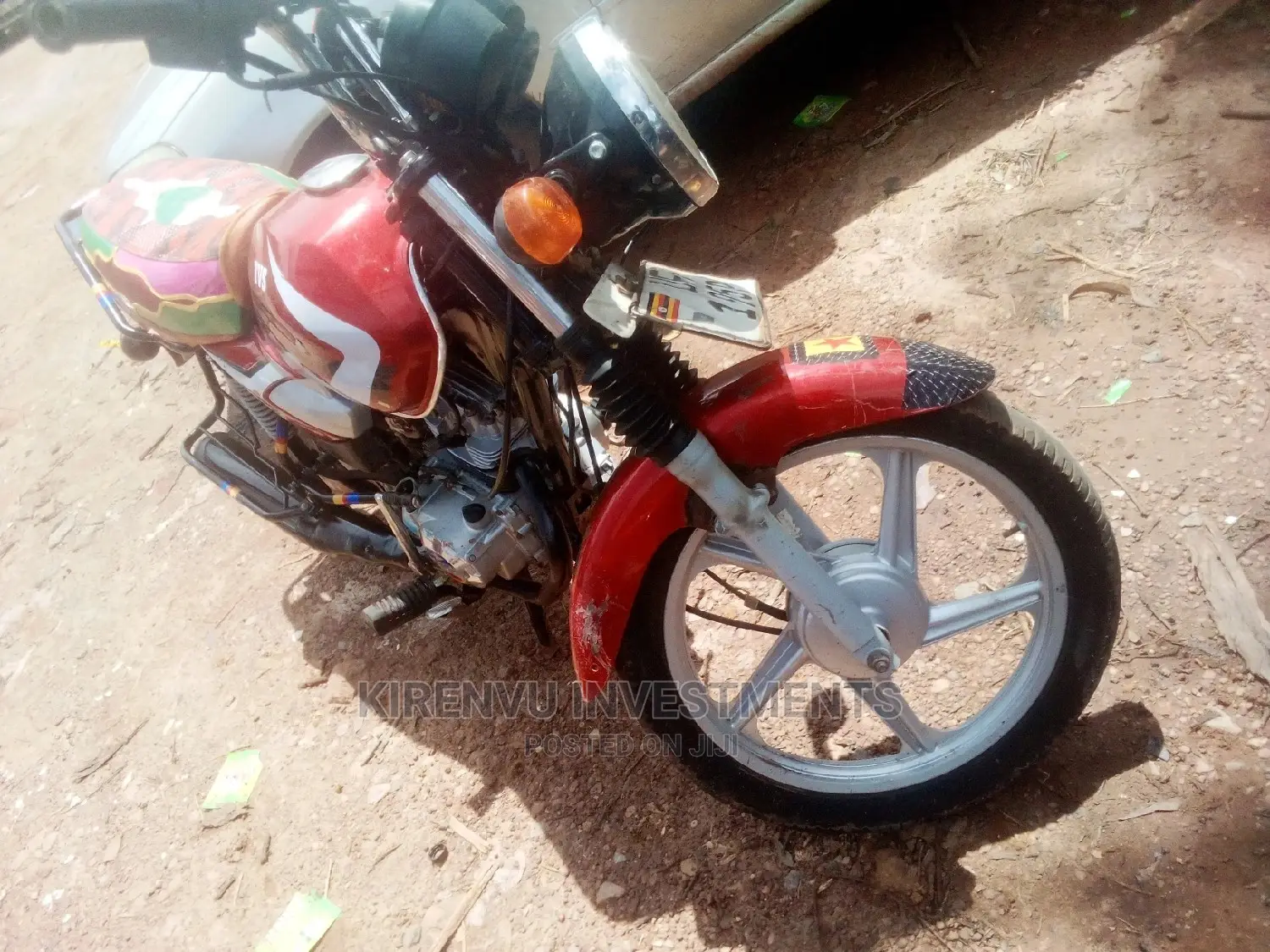 TVS HLX 125 2016 Orange