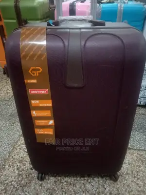 Original Plastic Suitcase Large( Purple)