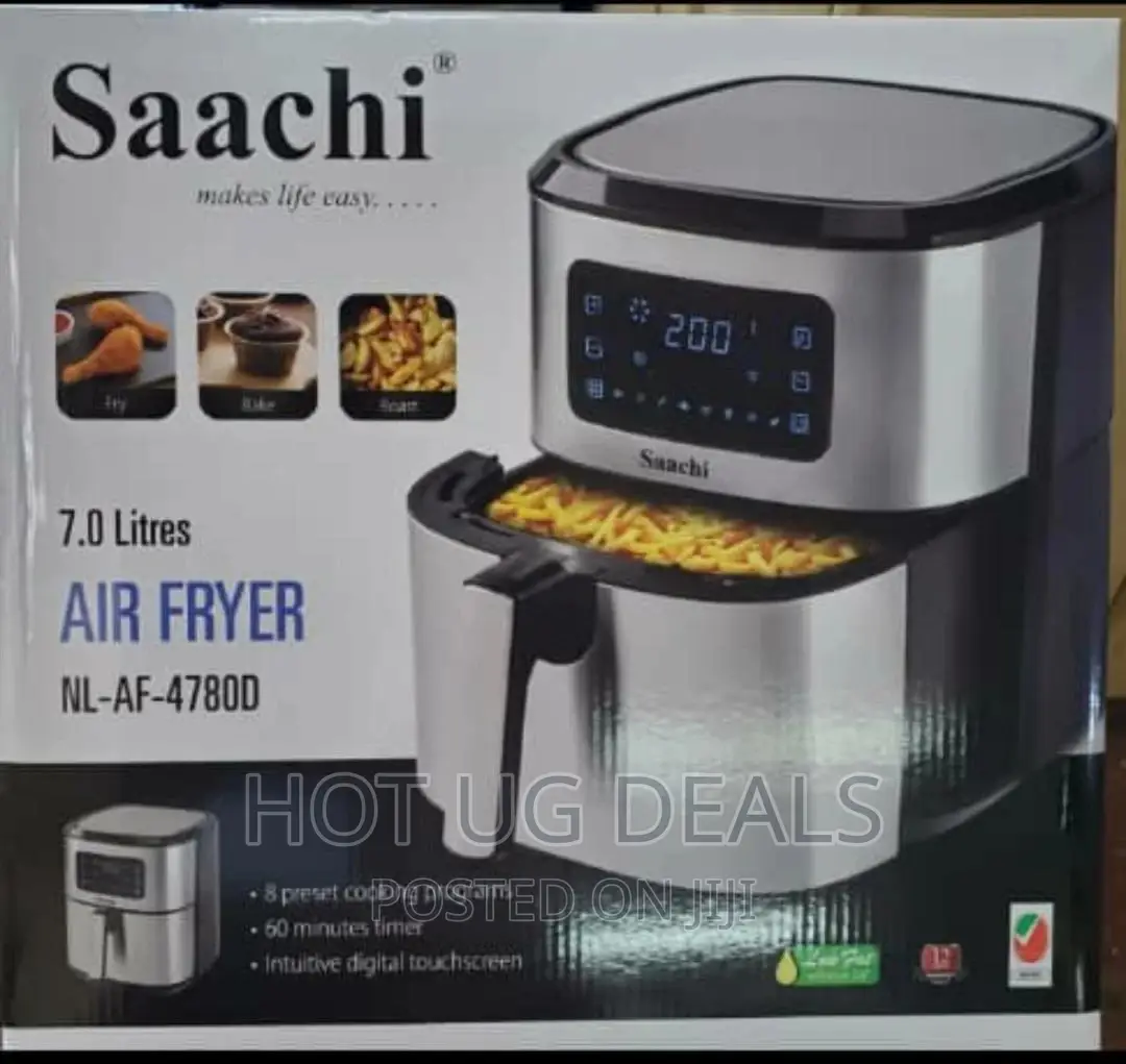 7L Saachi Electric Air Fryer -Black