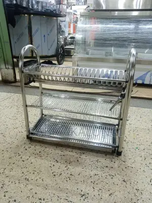 Stainless Steel Dish Rack 3 Shelves