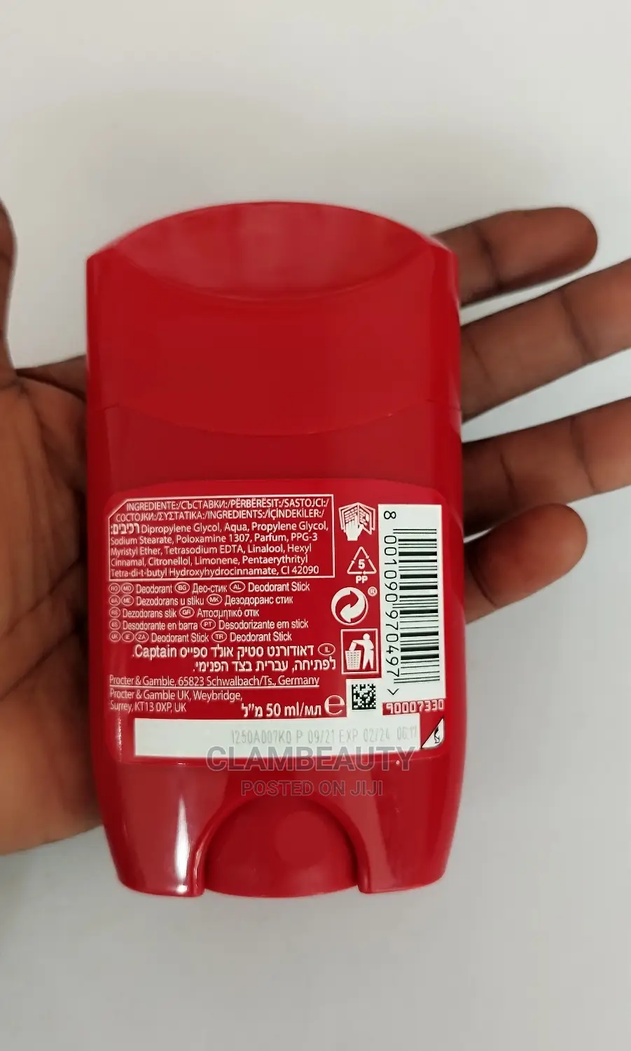 Old Spice Deodorant Stick White Water