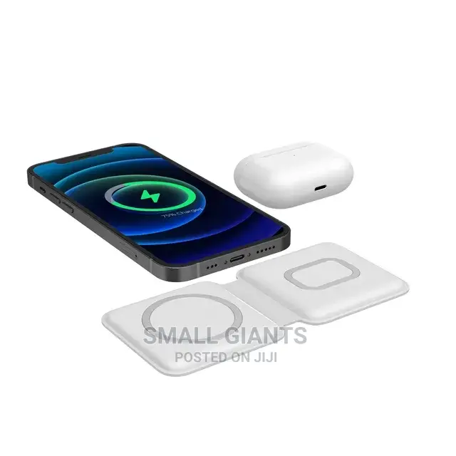 2 in 1 Folding Magnetic Charging Dock for iPhone and Airpods
