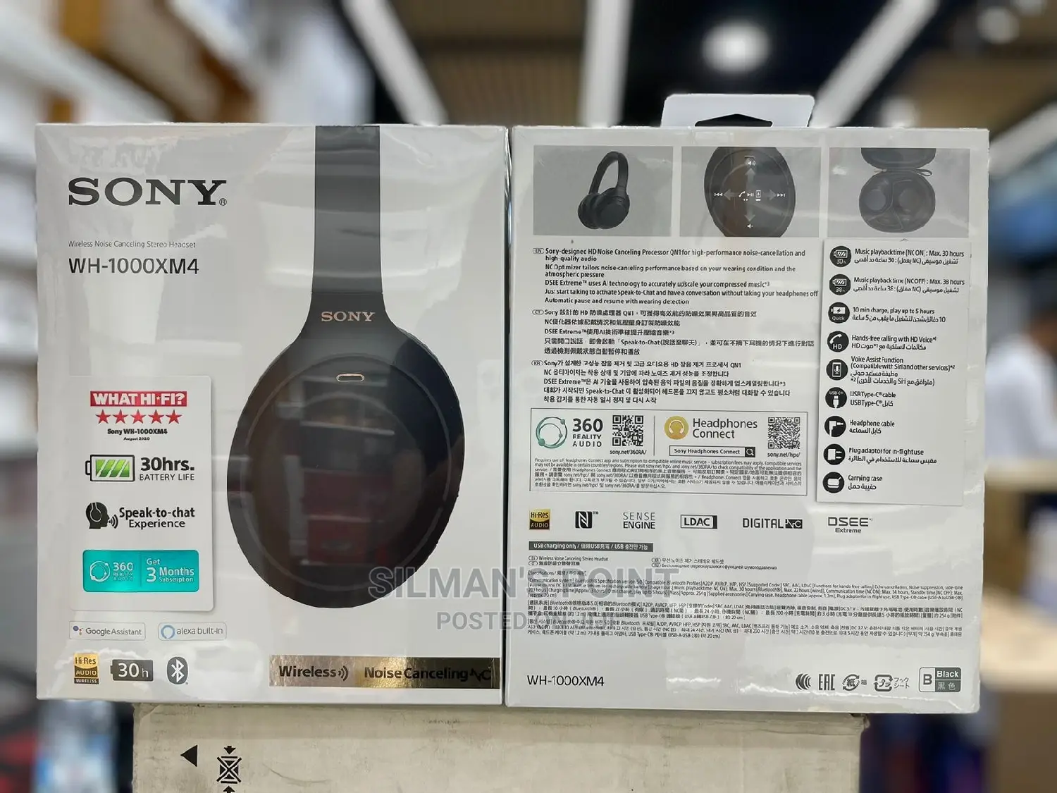 Sony Wh-1000xm4 Wireless Headphones