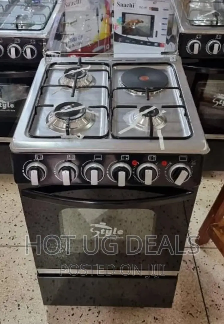 Style Cooker CD5531 3 Gas +1 Electric - Black