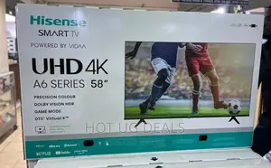 58" Ultra Hd Smart With Inbuilt Wi-fi- Black