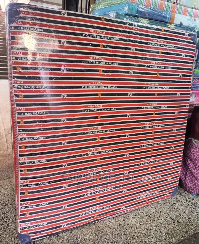 Mattress Vitafoam 5*6 in 6iches Sealed.( Red)