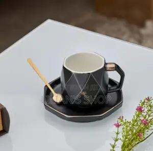 2 Pcs Ceramic Cup and Sauce